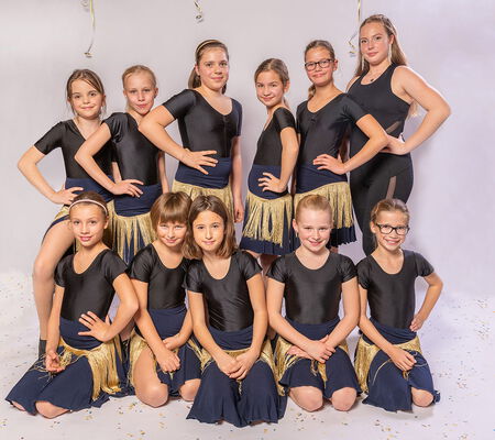 Kindertanzgruppe Gruppenfoto