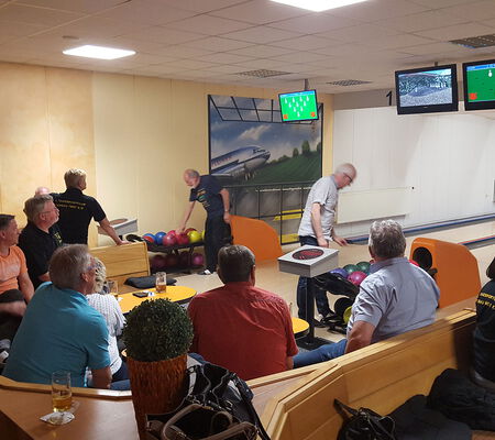 Beim Bowling
