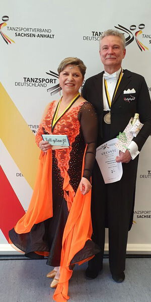 Turniertanzpaar Reinhard und Sabine Lumnitzer
