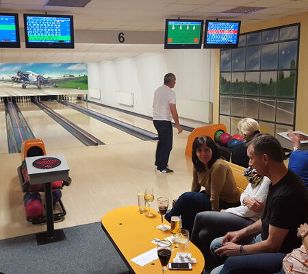 Beim Bowling
