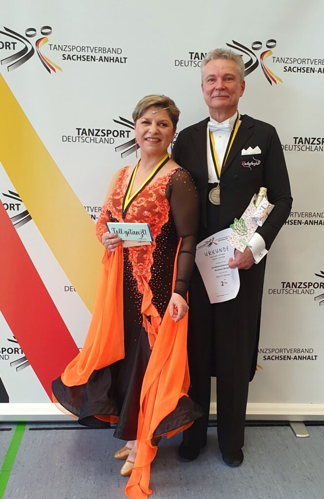 Turniertanzpaar Reinhard und Sabine Lumnitzer